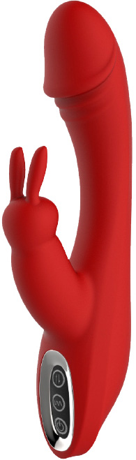 Vibrator iepuras Artemis Red Revolution