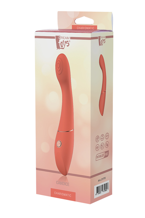 Vibrator Candice 10 Moduri Vibratii Silicon USB Charismatic