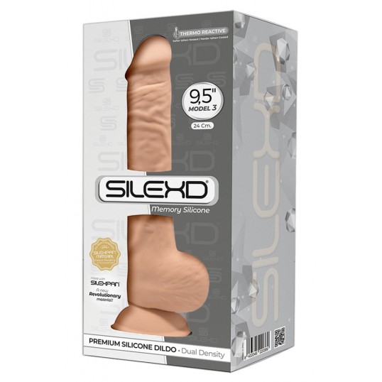 Dildo Thermo Reactive Silicon cu Memorie in SexShop KUR Romania