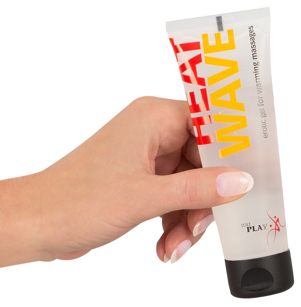 Lubrifiant Just Play pe Baza de Apa Heat Wave, 80 ml