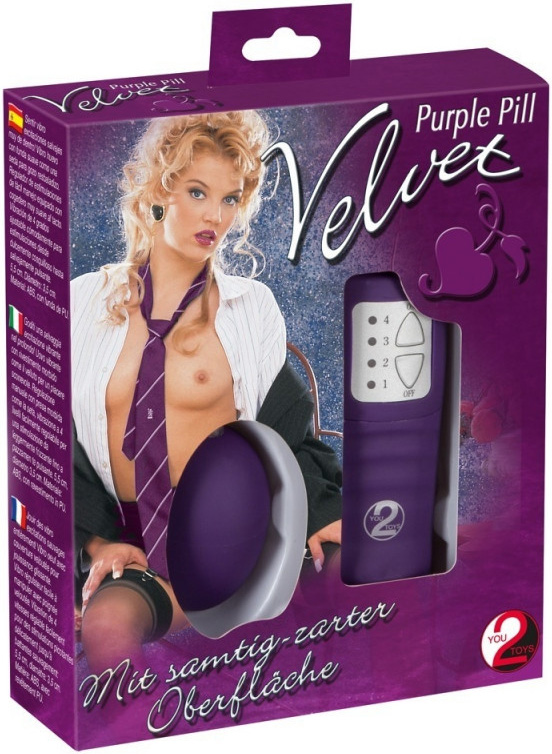 Ou Vibrator Velvet, 4 Moduri Vibratii, A in SexShop KUR Romania