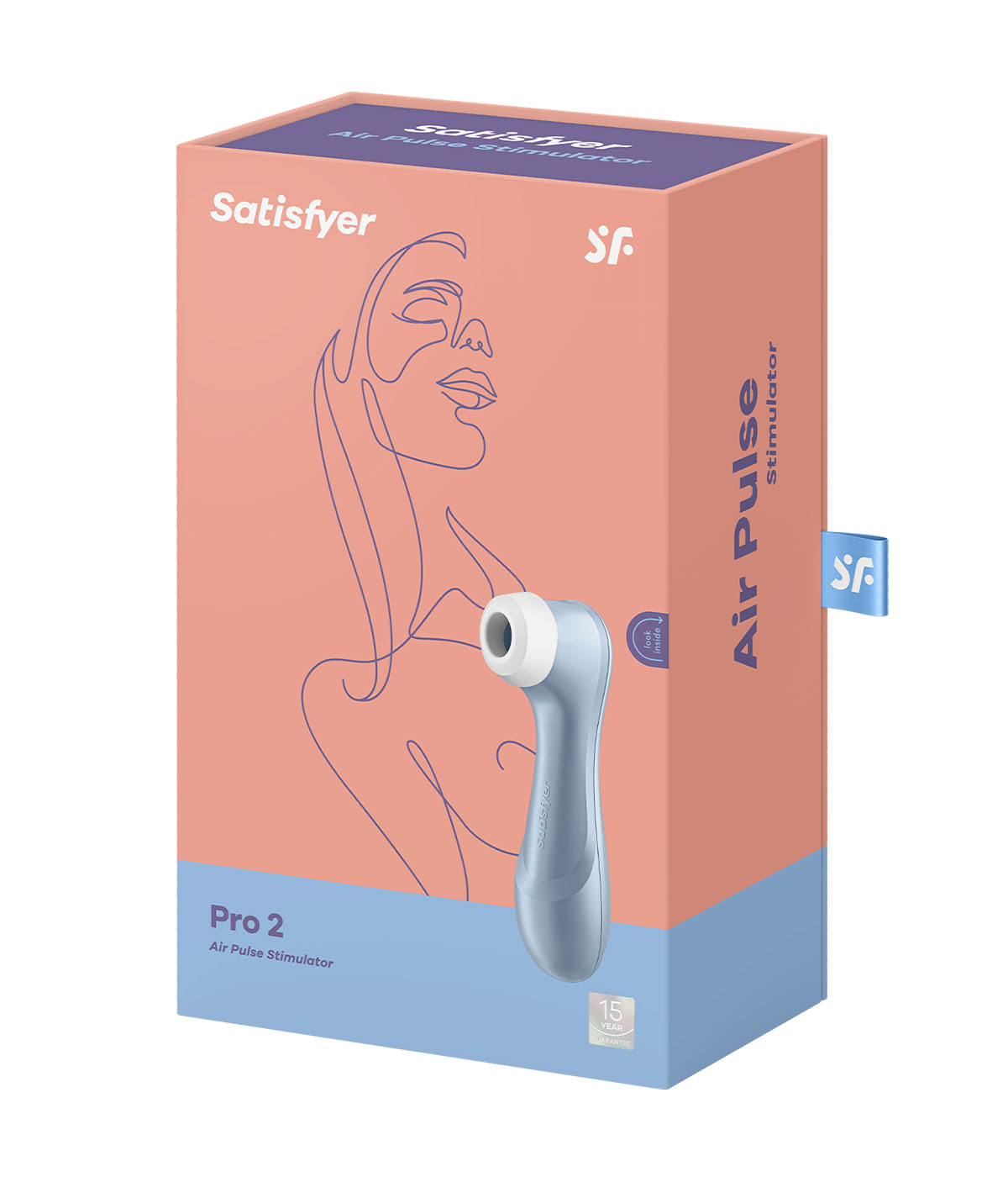 Stimulator Pro 2 Air Pulse 11 Moduri USB Silicon Albastru