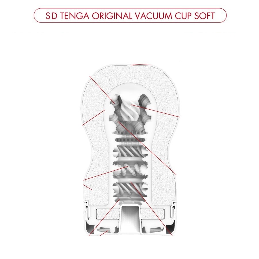 Masturbator SD TENGA Original Vacuum Cup Gentle