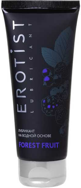 Lubrifiant pe baza de apa Erotist Forest Fruit 100 ml