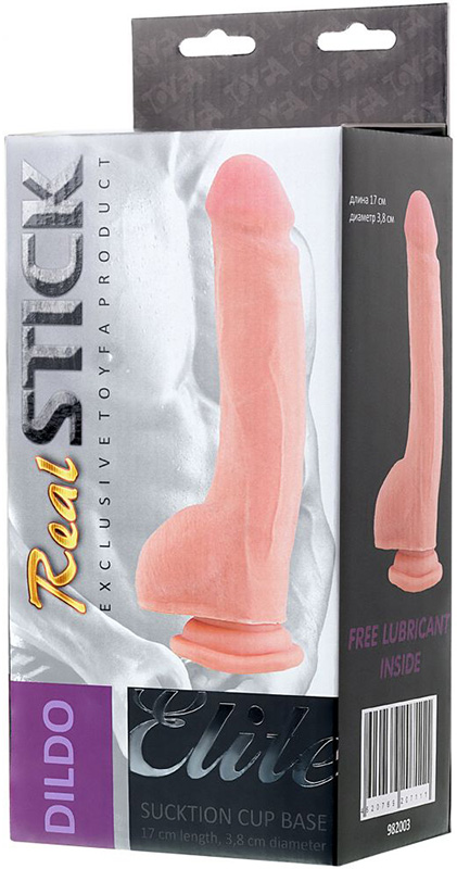 Dildo RealStick Elite Natural 17 cm