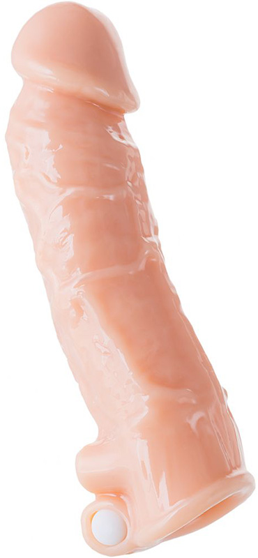 Prelungitor Penis cu Glont Vibrator 18,5 cm XLover