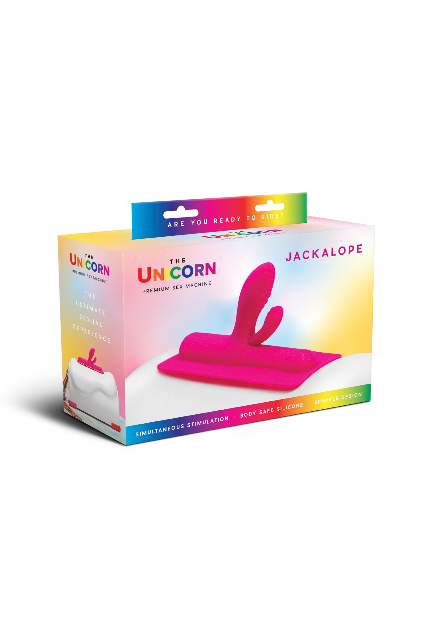 Accesoriu Jackalope Silicon Roz pentru Masina de Sex COWGIRL si UNICORN