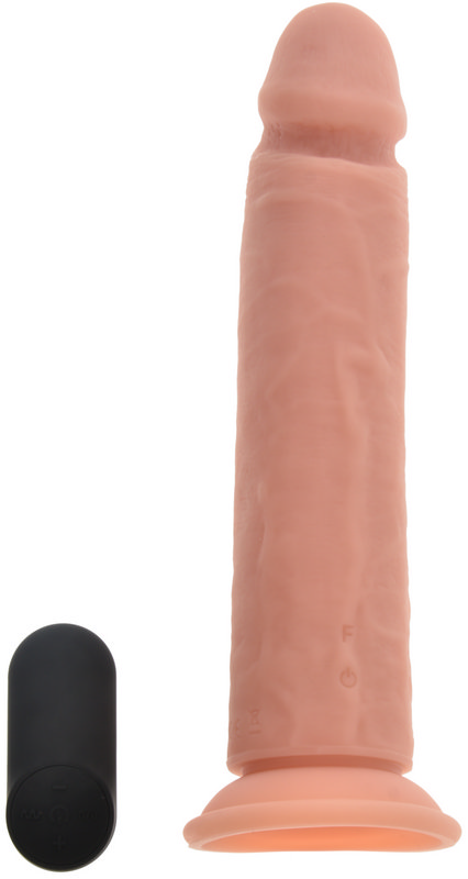 Vibrator Realist Remote Control Silicon USB 19 cm JGF Premium Sex Toys