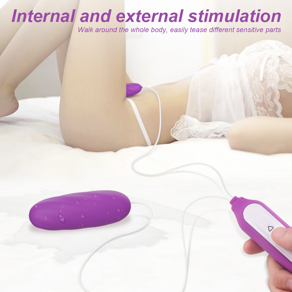 2 Oua Vibratoare Woody 9 Modes Licking&9 Modes Thrusting Silicon USB Mov Passion Labs