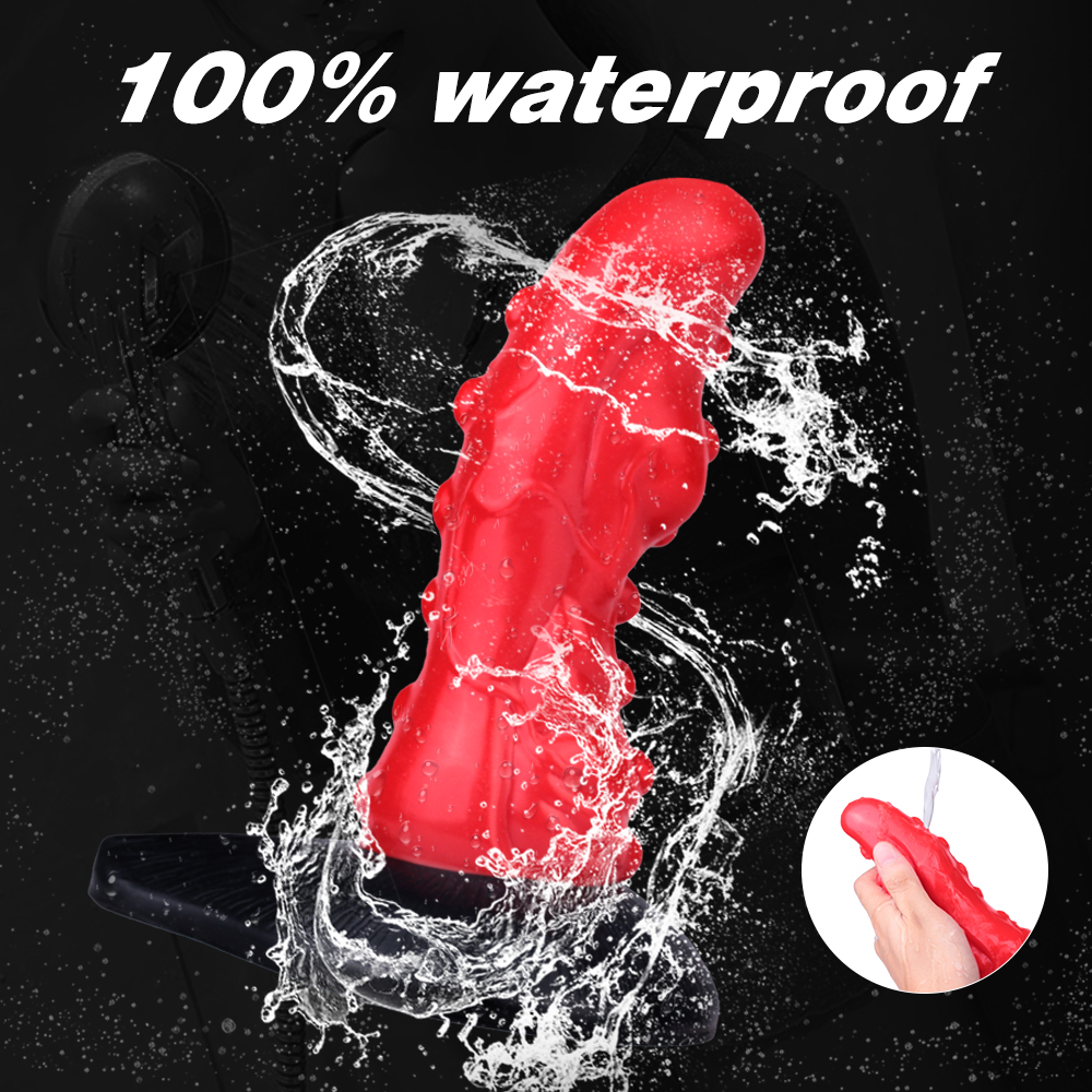 Dildo Magic Beast Silicon Lichid Ventuza in SexShop KUR Romania