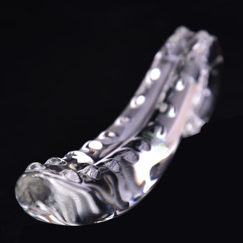 Dildo Sticla Tentacle Transparent 15.5 c in SexShop KUR Romania