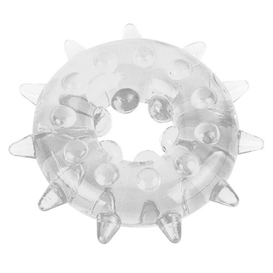 Inel de Penis Elastic Super Spikes Transparent Guilty Toys