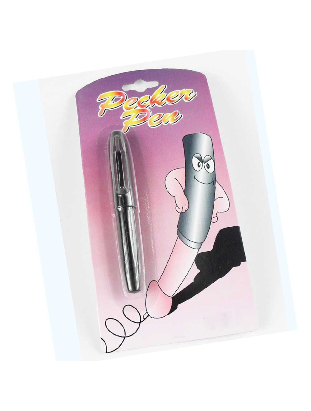 Pix cu Design Penis, 11 cm, Negru in SexShop KUR Romania