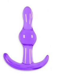 Dop Anal Jelly, PVC, Mov, 9 cm, Passion  in SexShop KUR Romania