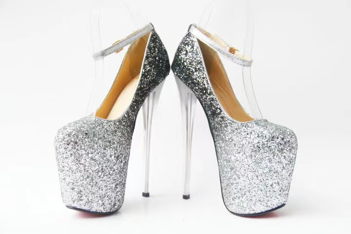 Pantofi Sexy Silvery, Size 38, Argintiu in SexShop KUR Romania