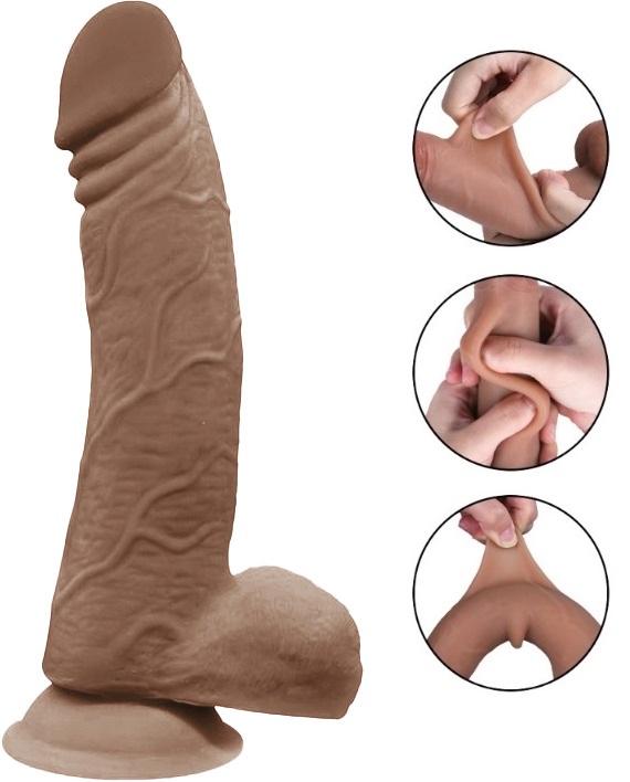 Dildo Rusty Sliding&Bendable, TPE Strat  in SexShop KUR Romania