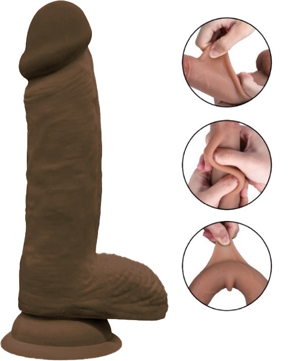 Dildo Noah Sliding&Bendable, TPE Strat D in SexShop KUR Romania