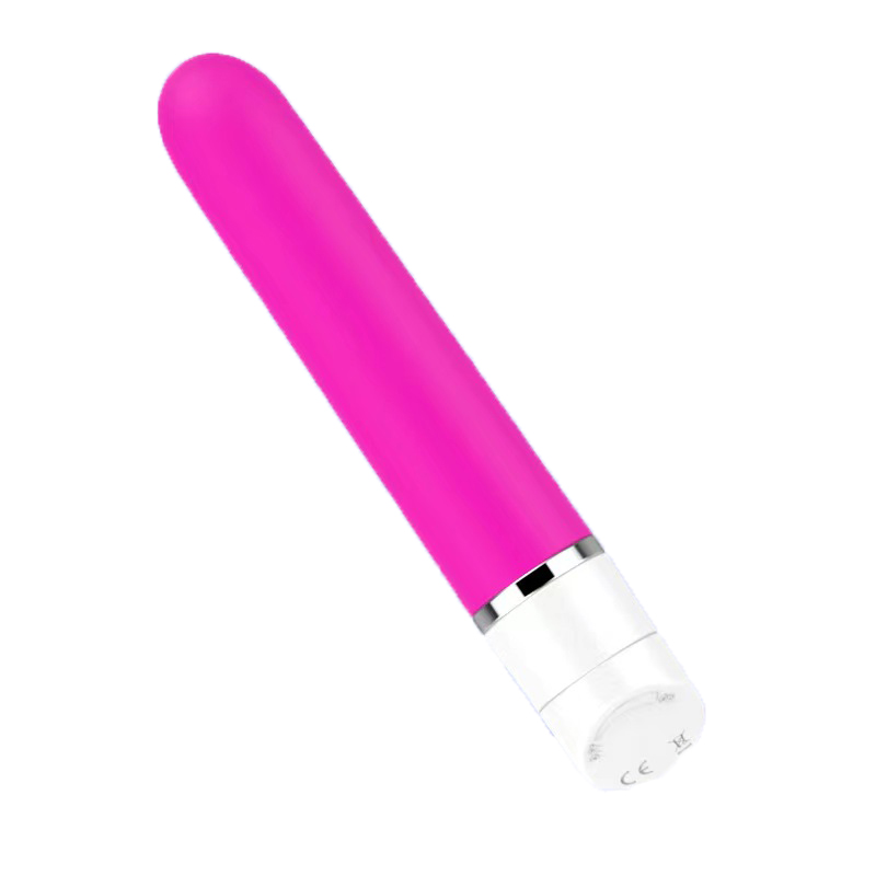 Vibrator Clasic Margo Multispeed, Silicon, Roz, 18 cm, Guilty Toys