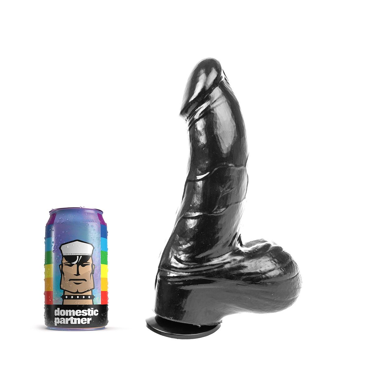 Dildo Realistic Grenadier Large Negru 26 cm