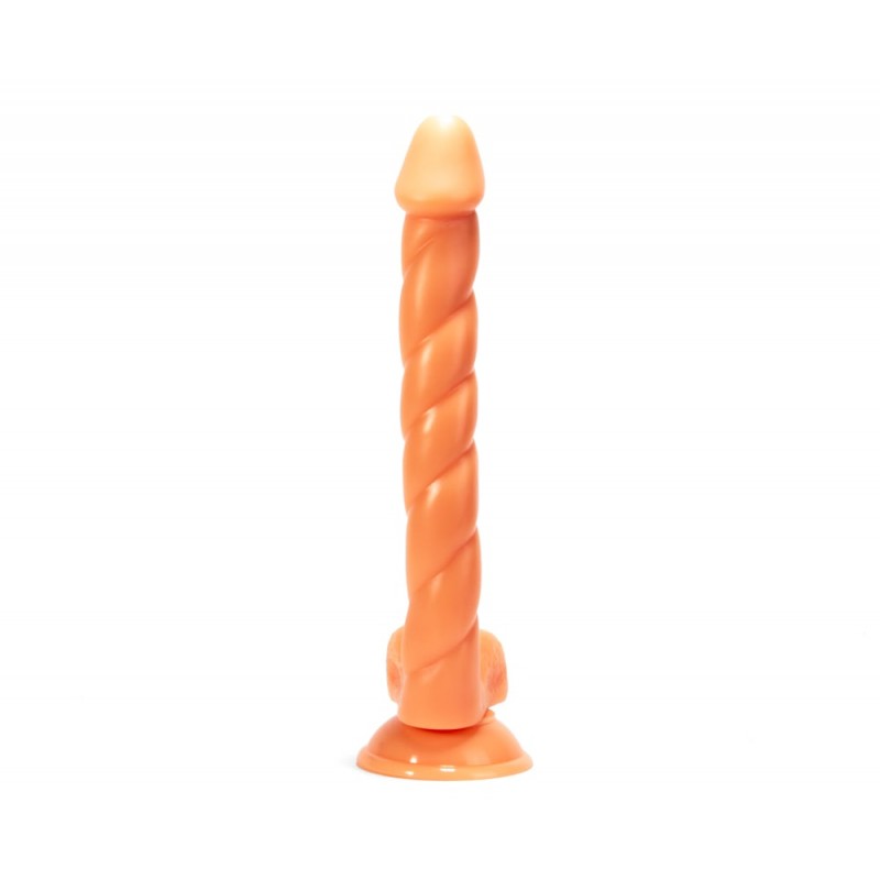 Dildo Realist Larry Suction Cup PVC Natural 32 cm - 1 | YEO