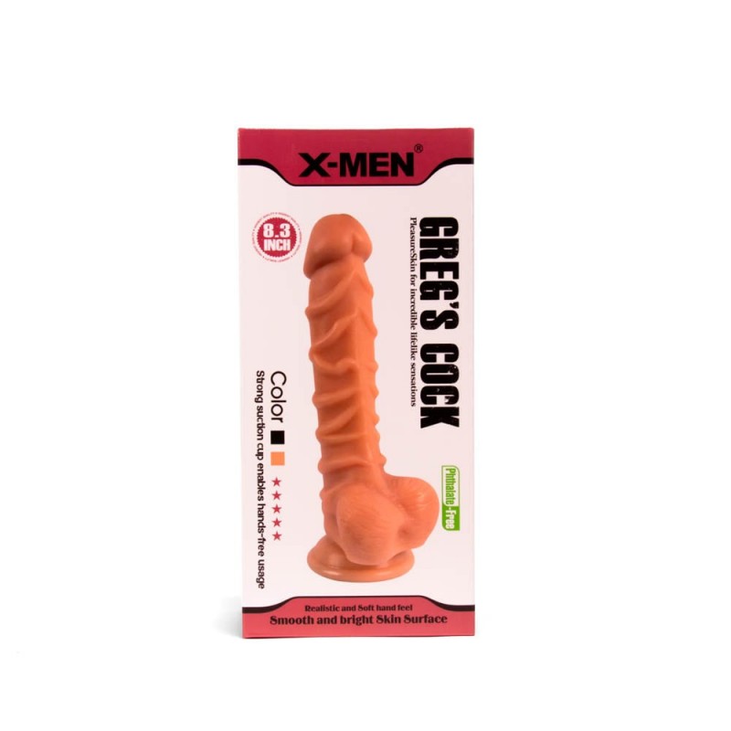 DIldo Realist Greg Suction Cup Natural 2 in SexShop KUR Romania