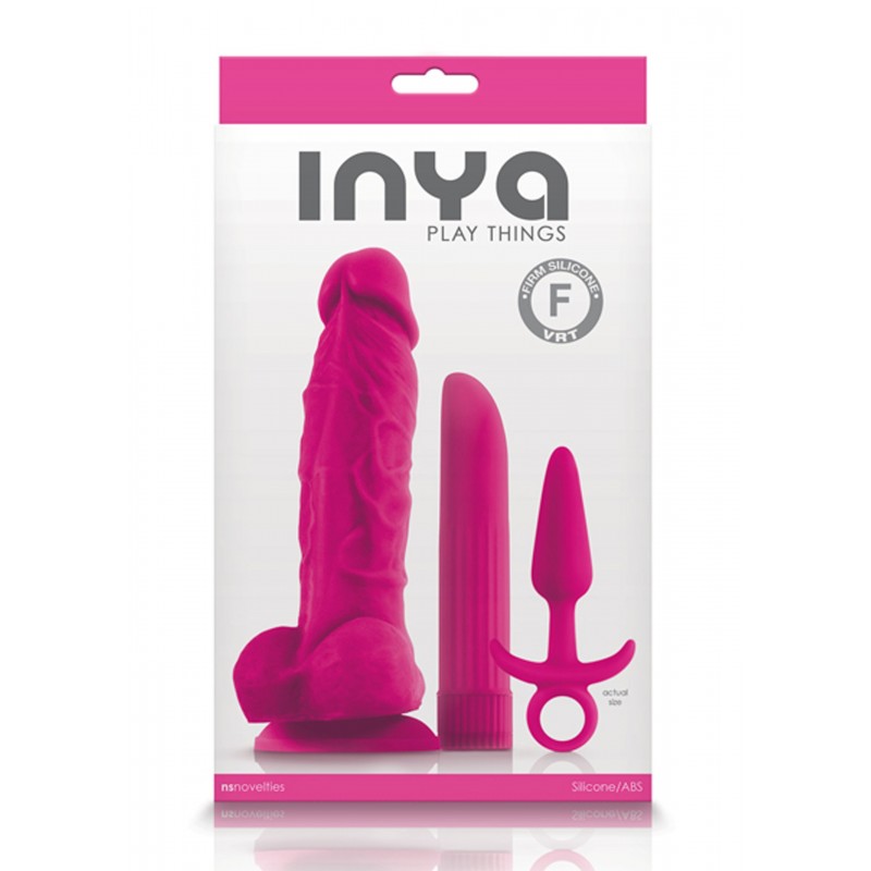 Set 3 Piese Inya Play Things Roz in SexShop KUR Romania