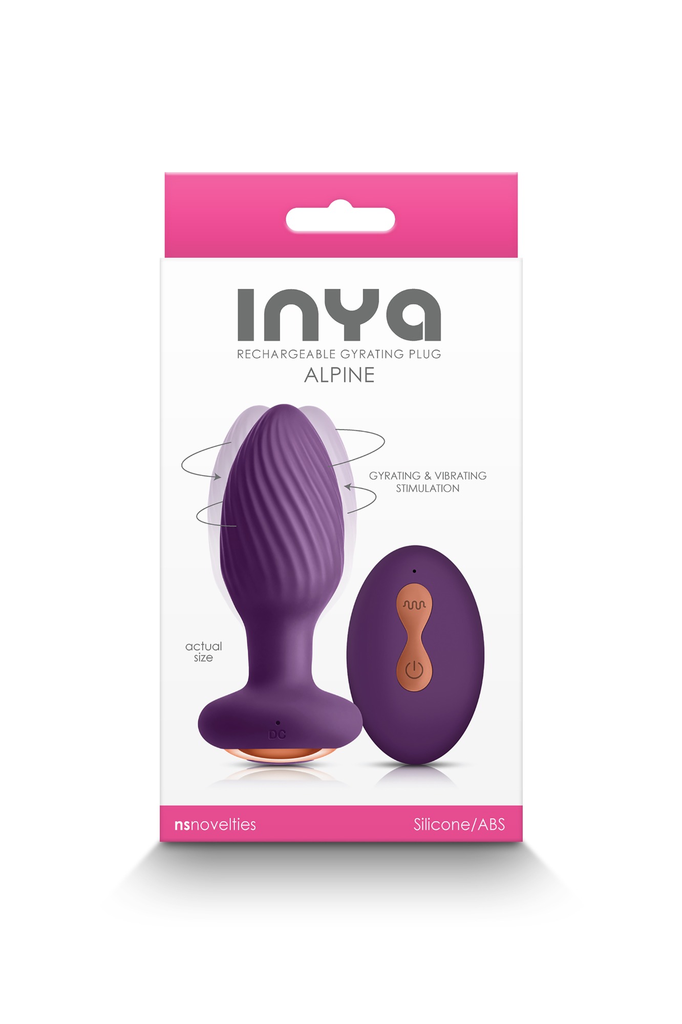 Dop Anal Inya Alpine Gyrating & Vibratin in SexShop KUR Romania