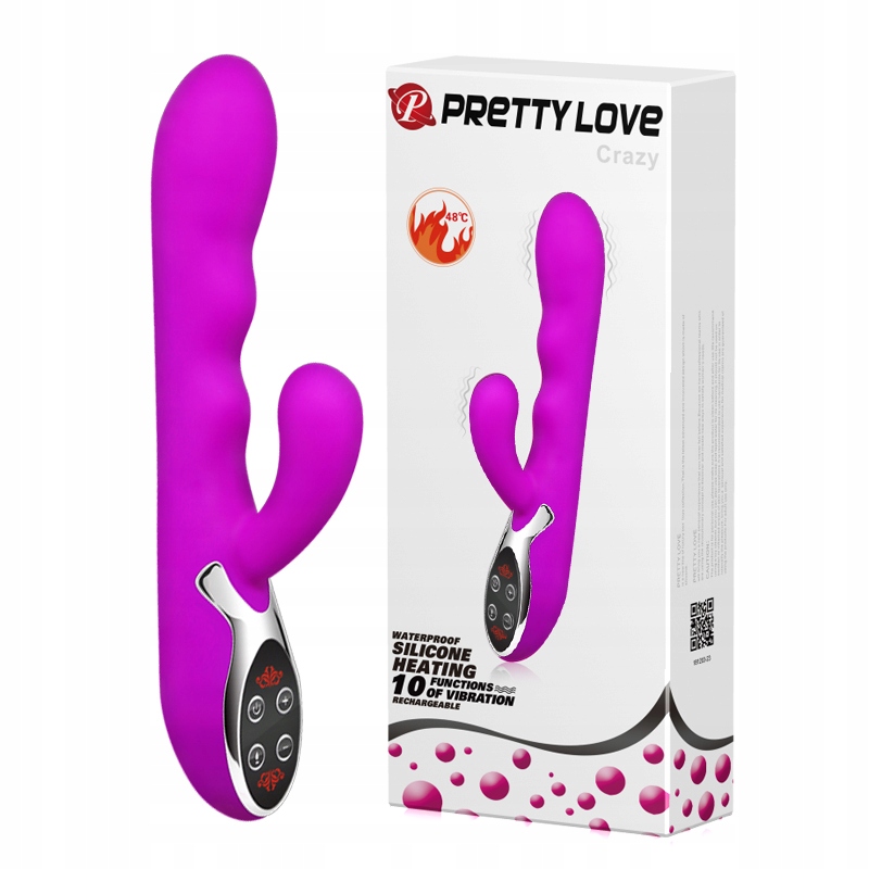 Vibrator Rabbit Crazy Temperature, 10 Mo in SexShop KUR Romania