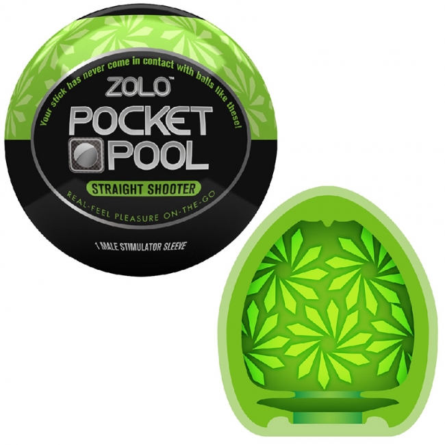 Masturbator Zolo Pocket Pool Straight Shooter