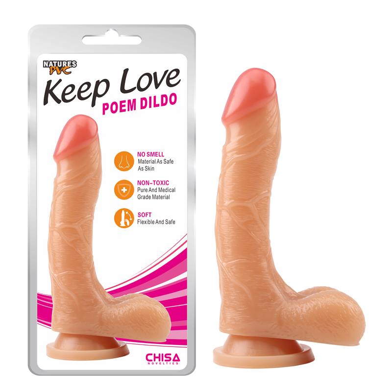 Dildo Realist Poem Keep Love Natural 20 cm