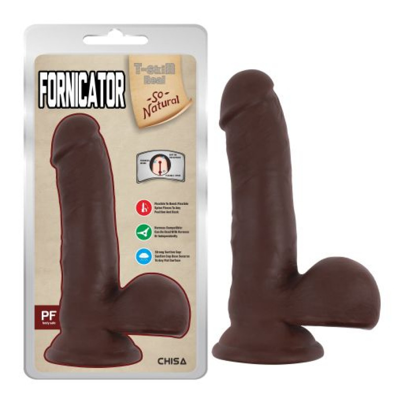 Dildo Realist Bendable Fornicator TPE Ma in SexShop KUR Romania