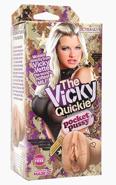 Masturbator Pocket Pussy Vicky Quickie Ultraskyn Natural