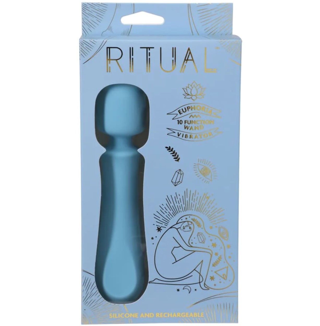 Vibrator Masaj Euphoria, 10 Moduri Vibra in SexShop KUR Romania