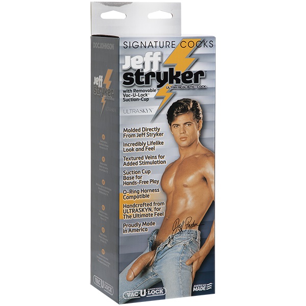 Dildo Realist Jeff Stryker Ultraskyn Dual Density Vac-U-Lock 26 cm