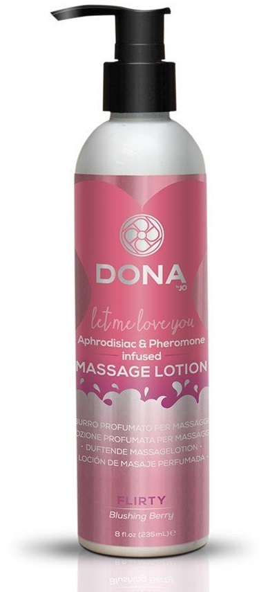 Lotiune Masaj Infuzie Afrodisiac&Feromoni Blushing Berry 235 ml