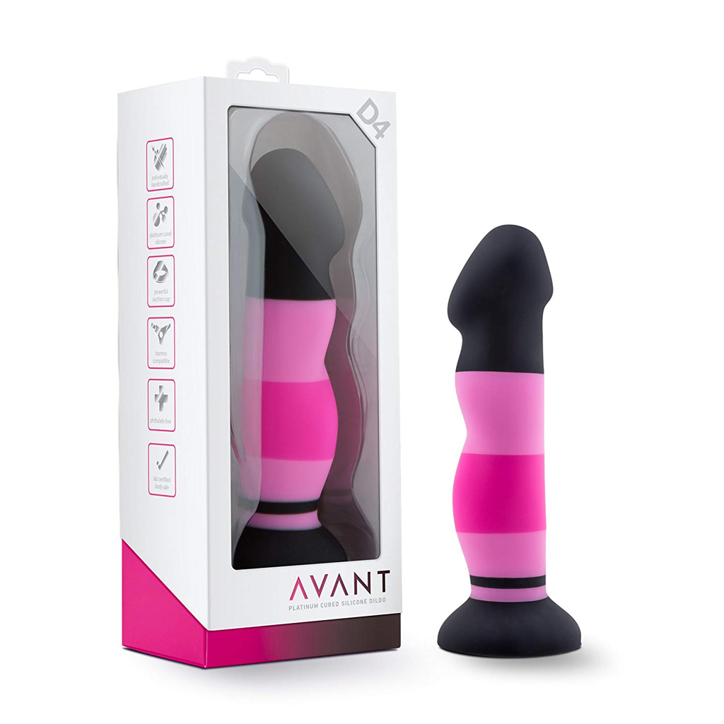 Dildo Avant D4 Sexy In Pink 20 cm in SexShop KUR Romania