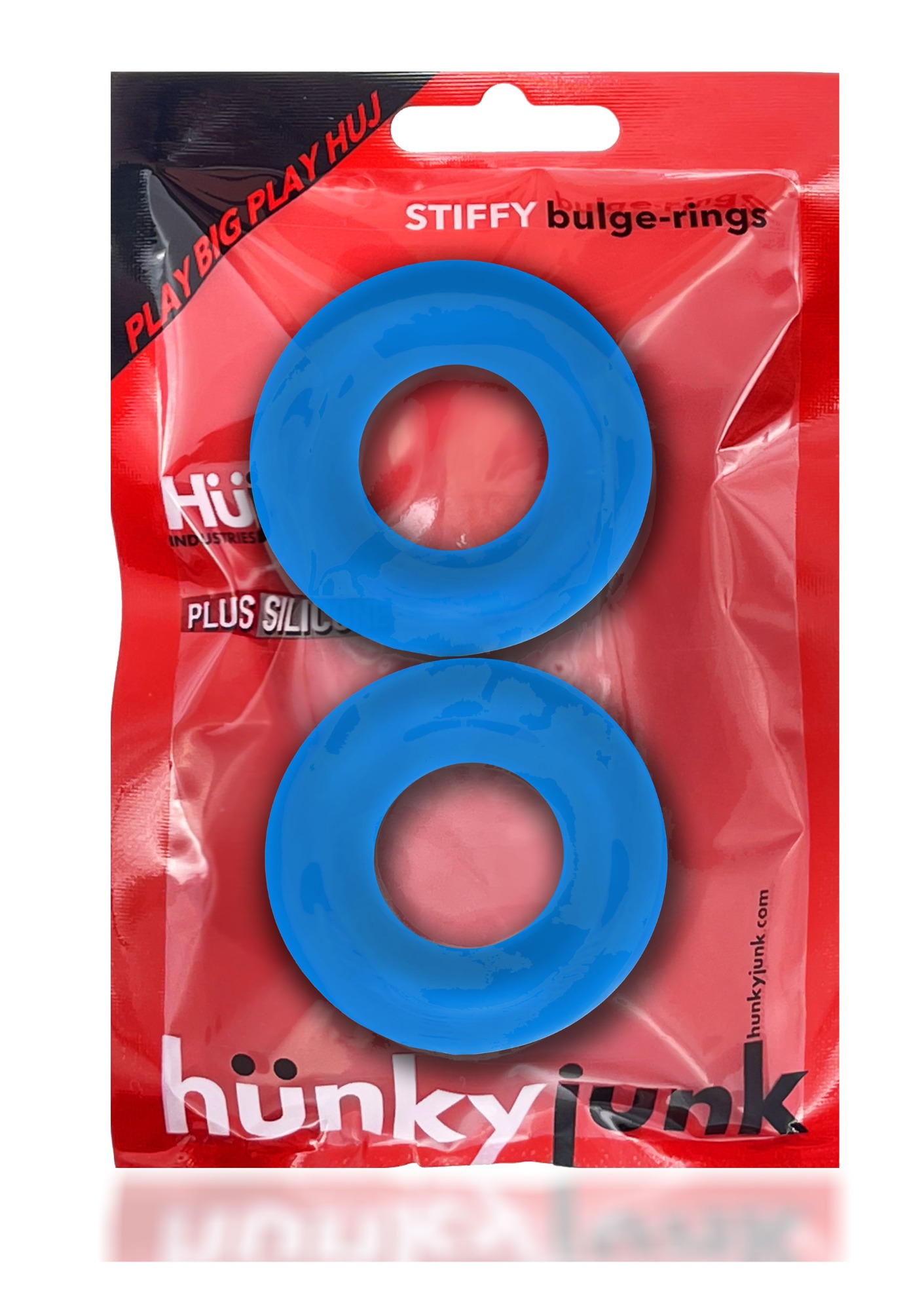 Set 2 Inele Hunkyjunk Stiffy Blue