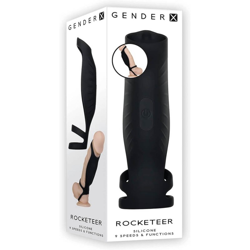 Manson Penis Rocketeer 9 Moduri Vibratii in SexShop KUR Romania