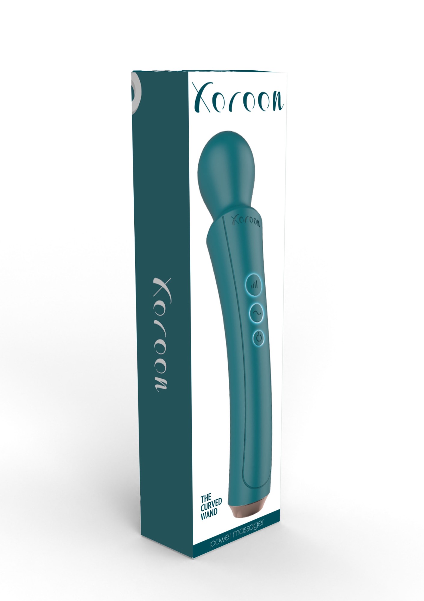 Vibrator The Curved Wand, 10 Moduri Vibr in SexShop KUR Romania