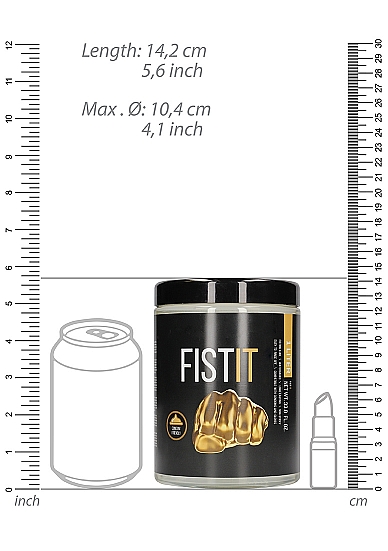 Lubrifiant Fist It Jar pe Baza de Apa 10 in SexShop KUR Romania