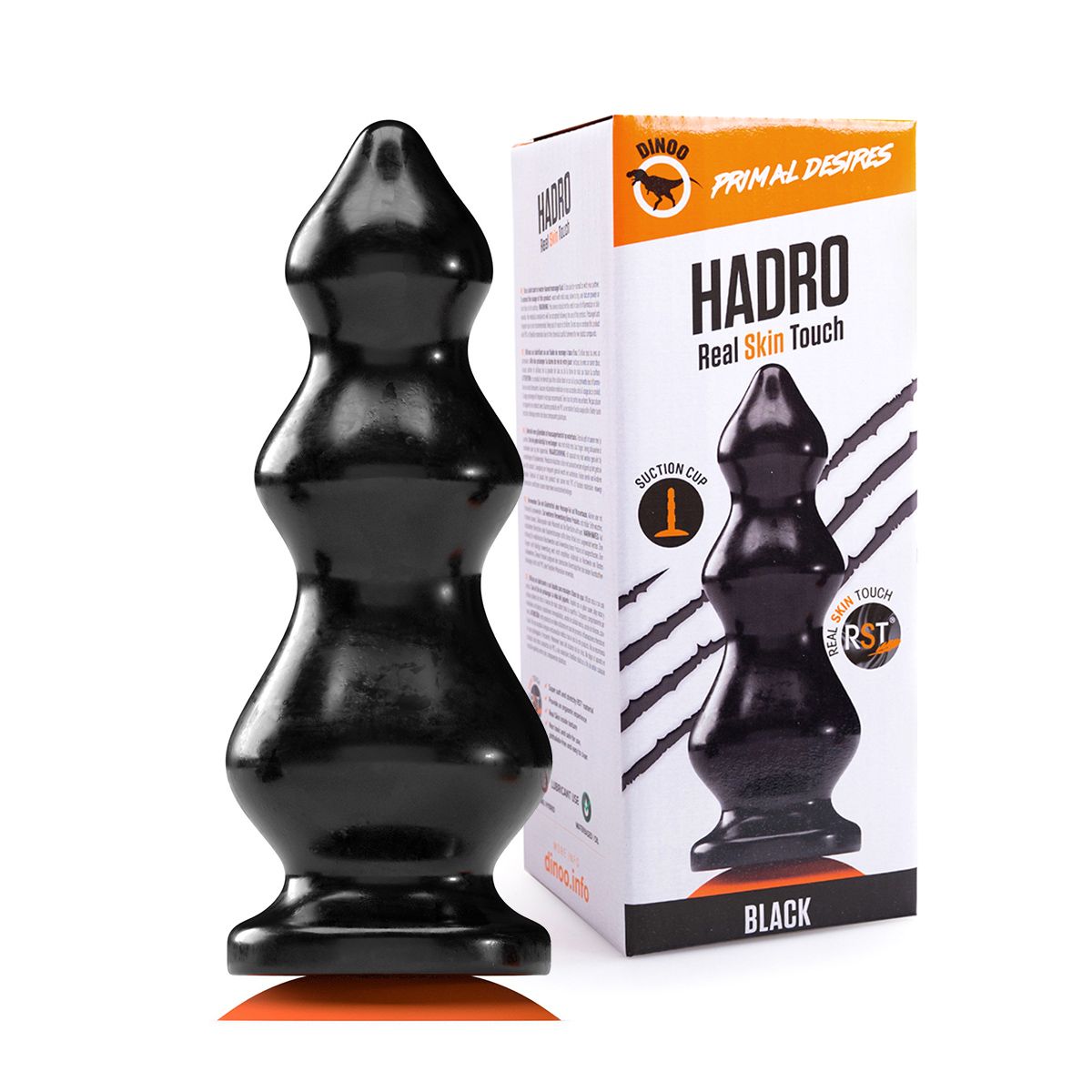 Dildo Primal Desires Hadro Negru Cu Ventuza Detasabila 30 cm - 3 | YEO