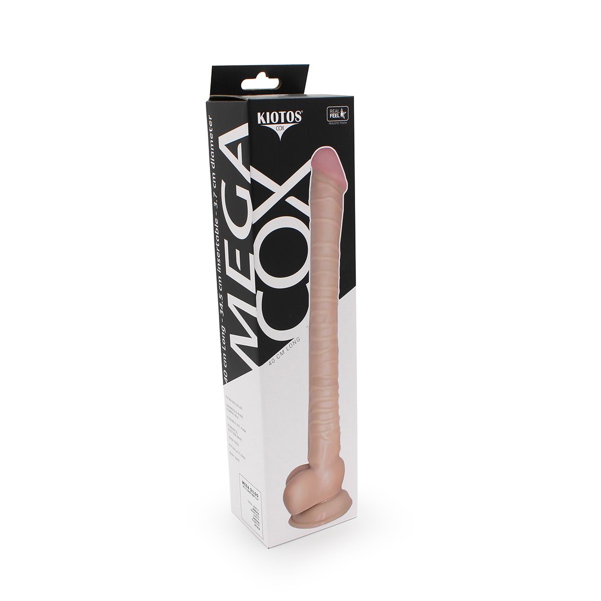 Dildo Realist Mega Kiotos Natural 40 cm in SexShop KUR Romania