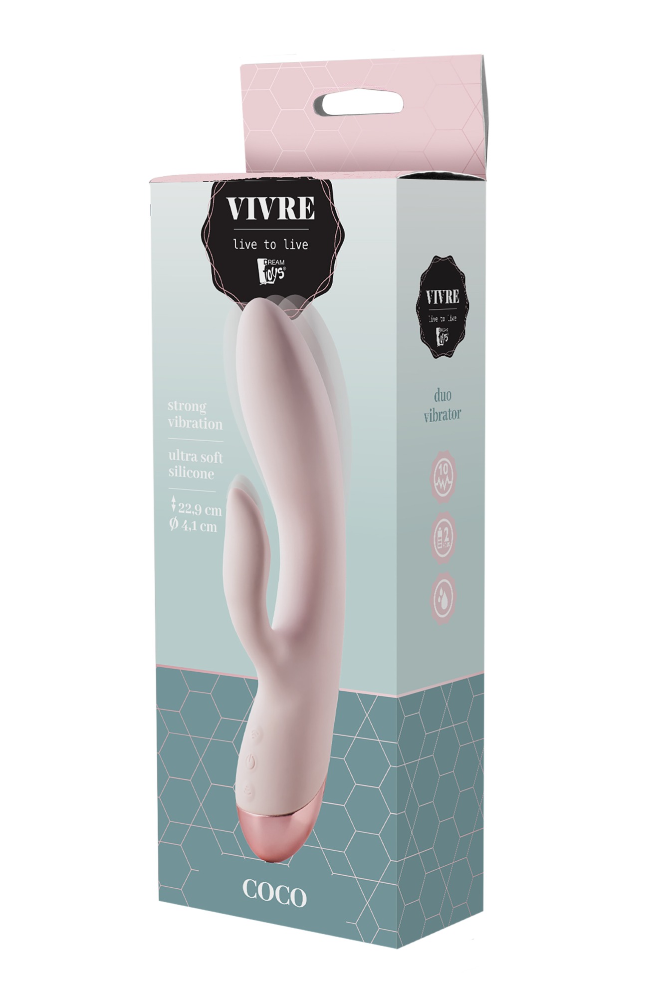 Vibrator Rabbit Coco 10 Moduri Vibratii  in SexShop KUR Romania