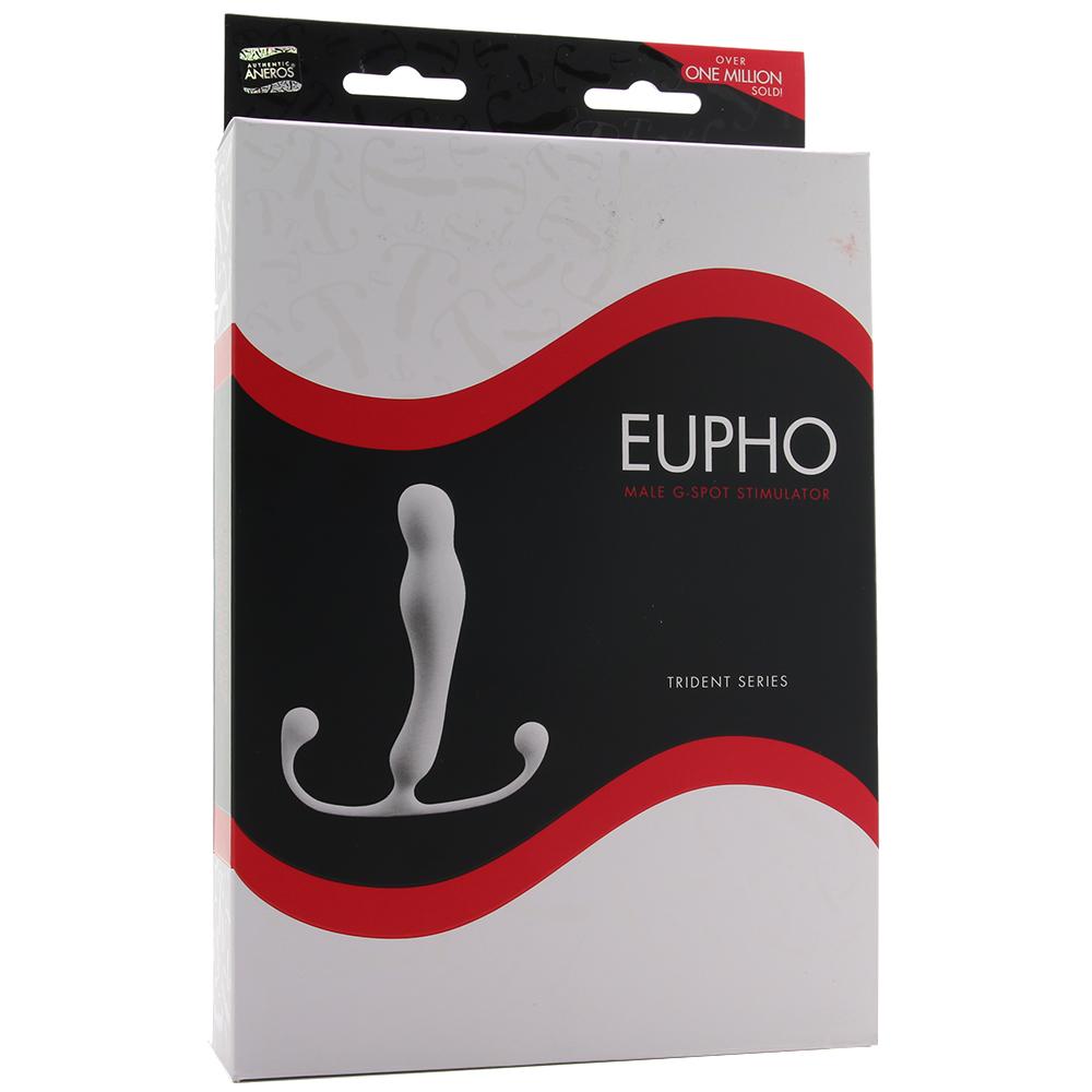 Stimulator Prostata Eupho Trident Alb in SexShop KUR Romania