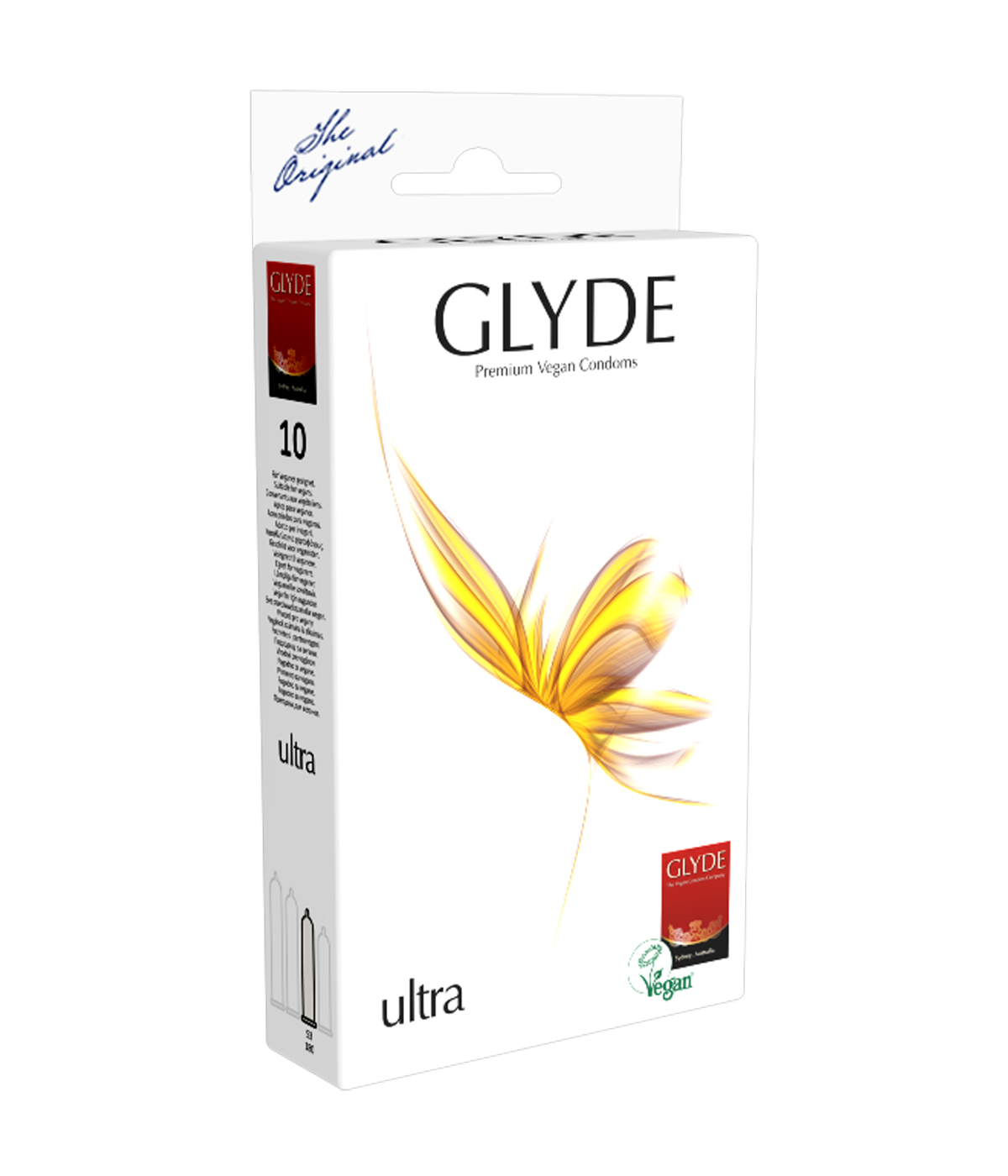 Set 10 Prezervative Glyde Ultra Vegan