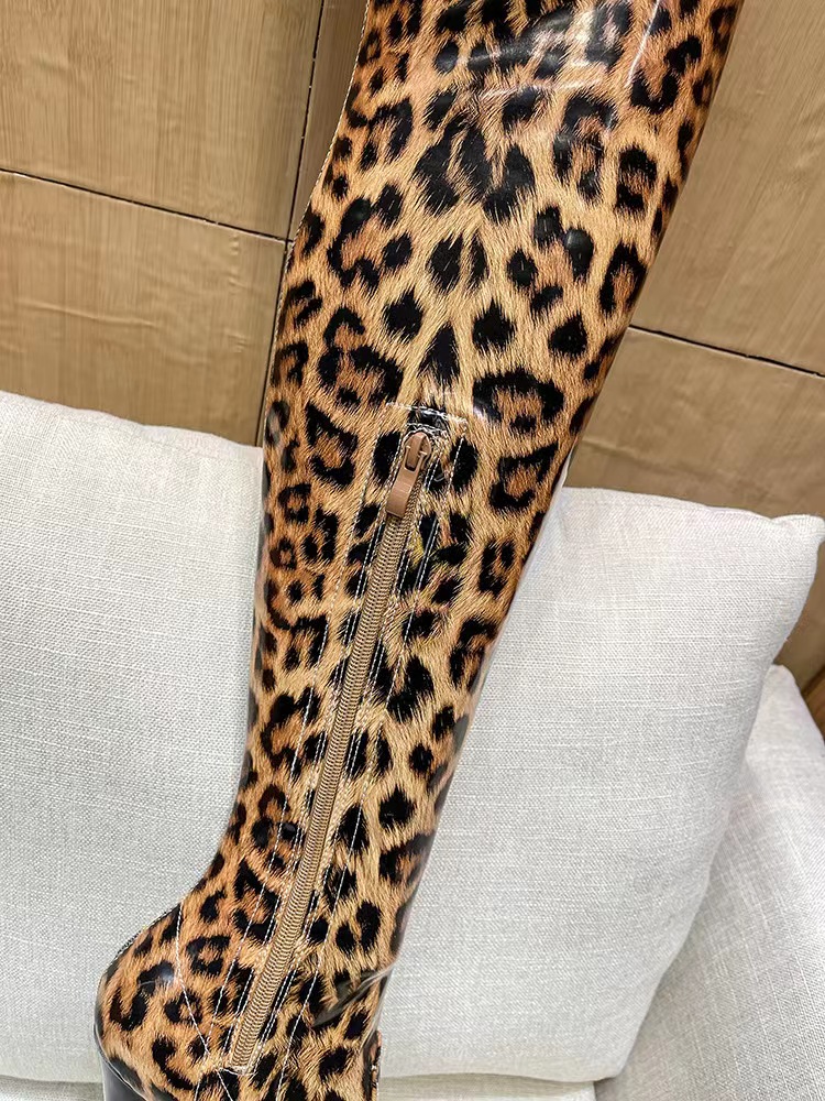 Cizme Sexy Animal Print Size 39