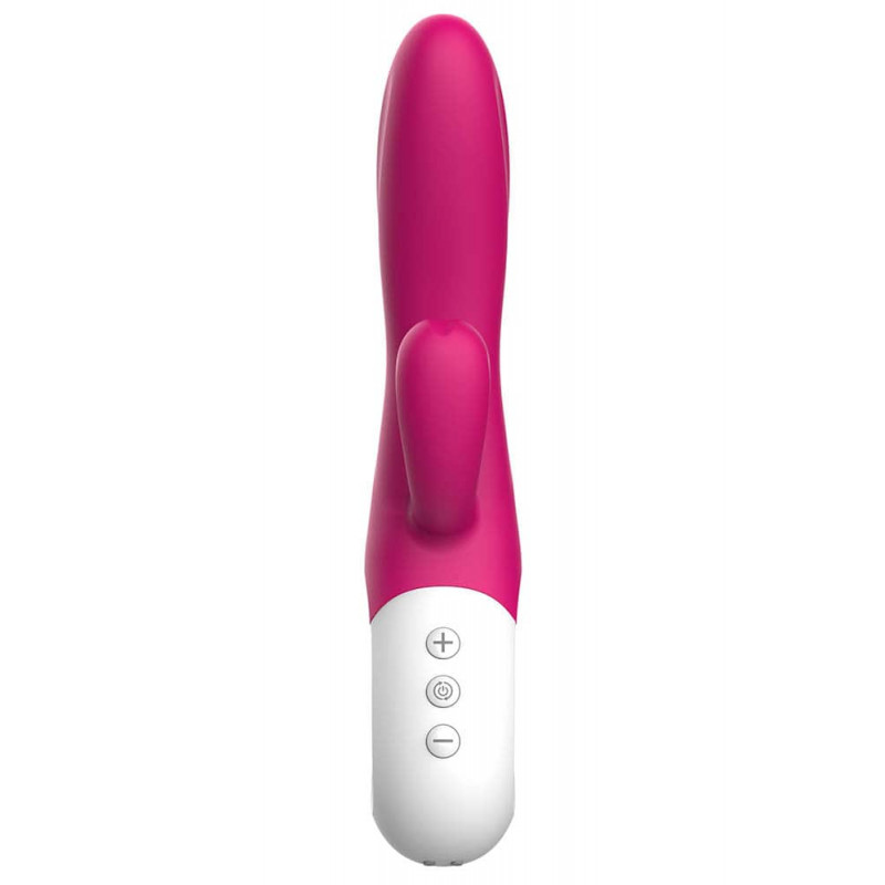 Vibrator Rabbit Bend It Plus 10 Moduri Vibratii Silicon Cerise 21.5 cm - 2 | YEO