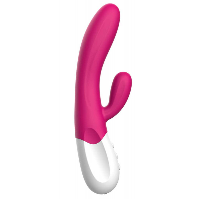 Vibrator Rabbit Bend It Plus 10 Moduri Vibratii Silicon Cerise 21.5 cm - 4 | YEO