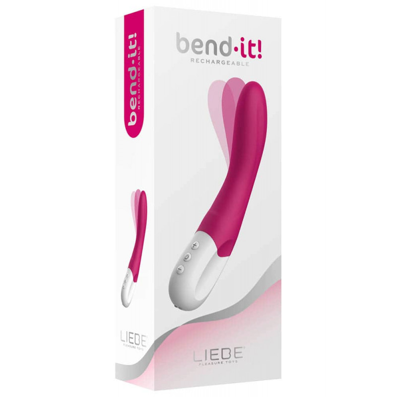 Vibrator Bend It 10 Moduri Vibratii Silicon Cerise 21.5 cm - 4 | YEO