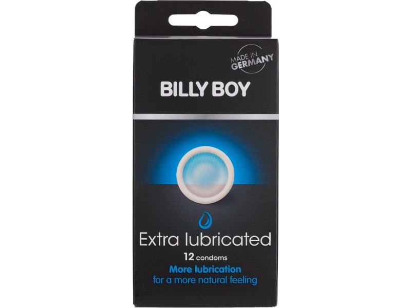 12 Prezervative Latex Billy Boy Extra Lubricated